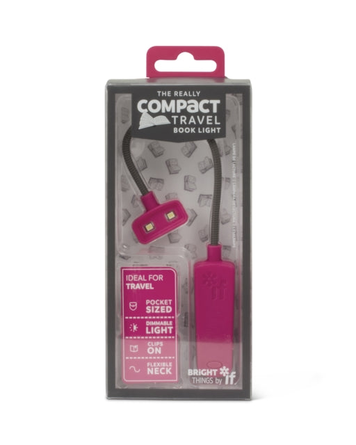 The Really Compact Travel Book Light - Pink-5035393397036