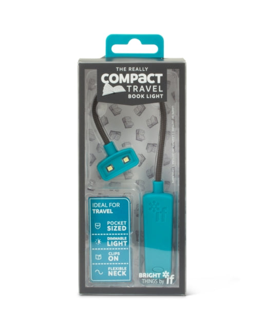 The Really Compact Travel Book Light - Turquoise-5035393397050
