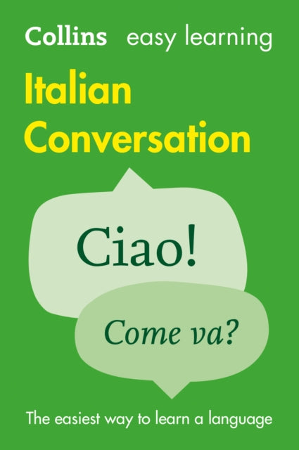 Easy Learning Italian Conversation : Trusted Support for Learning-9780008111991