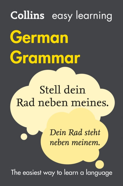 Easy Learning German Grammar : Trusted Support for Learning-9780008142001