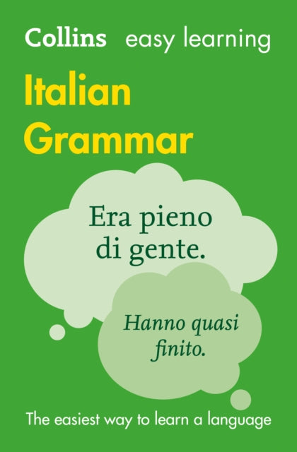 Easy Learning Italian Grammar : Trusted Support for Learning-9780008142025