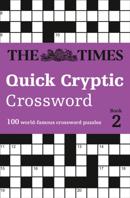 The Times Quick Cryptic Crossword Book 2 : 100 World-Famous Crossword Puzzles-9780008173876
