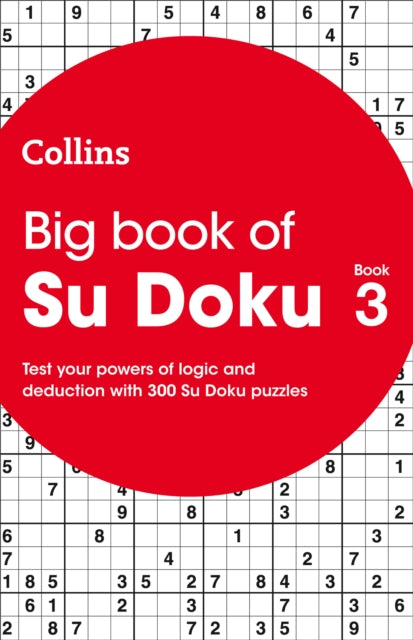 Big Book of Su Doku 3 : 300 Su Doku Puzzles-9780008293314