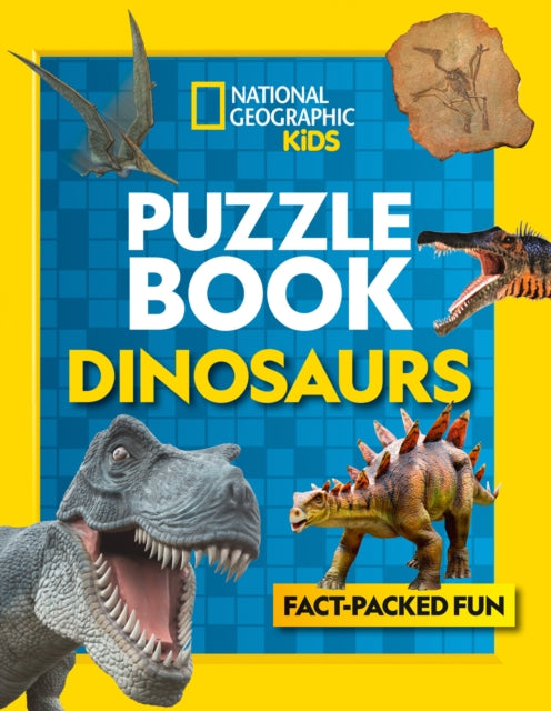 Puzzle Book Dinosaurs : Brain-Tickling Quizzes, Sudokus, Crosswords and Wordsearches-9780008321505