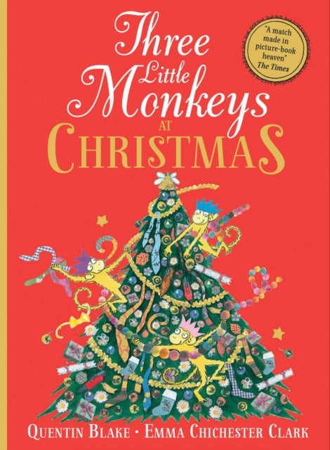 Three Little Monkeys at Christmas-9780008357924