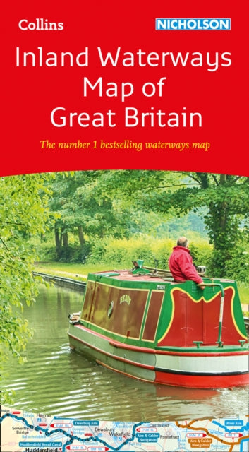 Collins Nicholson Inland Waterways Map of Great Britain : For Everyone with an Interest in Britain's Canals and Rivers-9780008363802