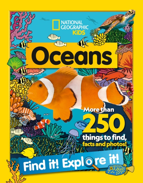 Oceans Find it! Explore it! : More Than 250 Things to Find, Facts and Photos!-9780008421892