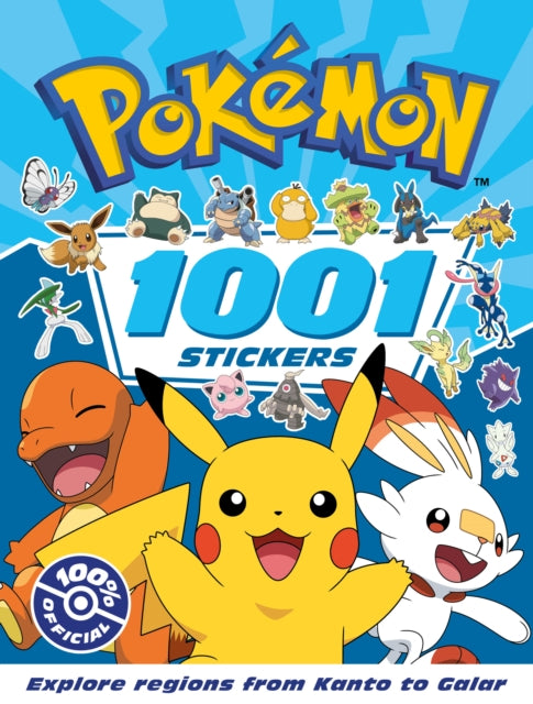 Pokemon: 1001 Stickers-9780008552718