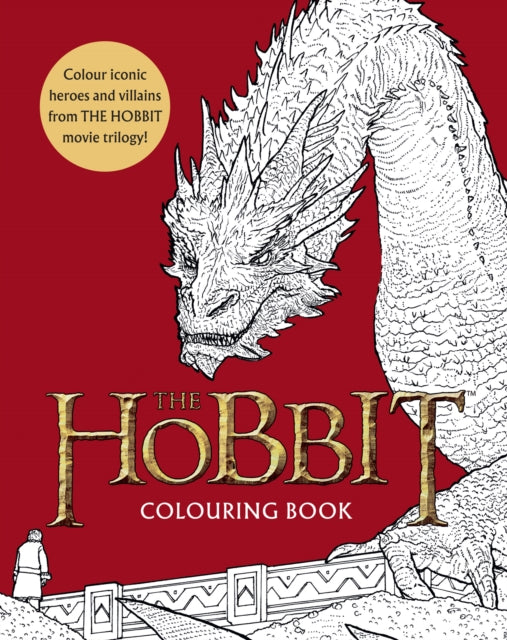 The Hobbit Movie Trilogy Colouring Book : Official and Authorised-9780008713560