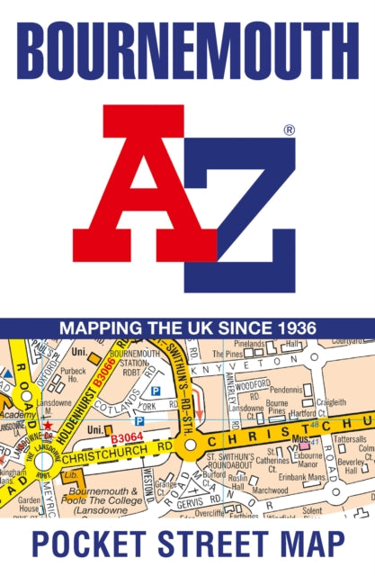 Bournemouth A-Z Pocket Street Map : Accurate Street Map for Easy Navigation-9780008725471