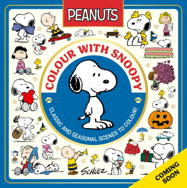 Official Peanuts: Colour with Snoopy-9780008784225