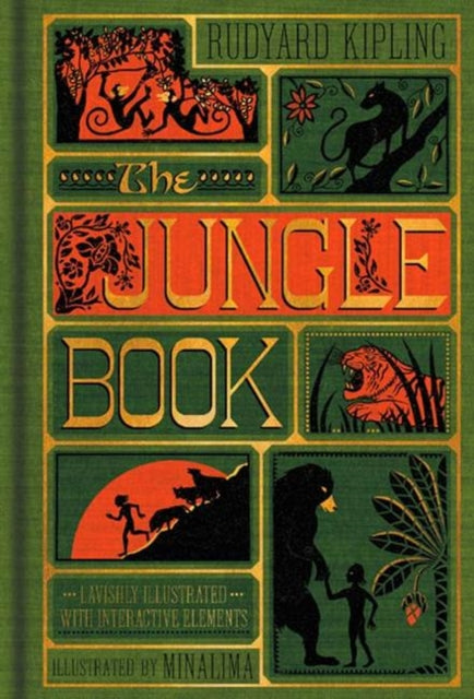 The Jungle Book (MinaLima Edition) (Illustrated with Interactive Elements)-9780062389503