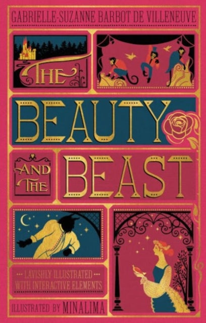 Beauty and the Beast, The (MinaLima Edition) : (Illustrated with Interactive Elements)-9780062456212