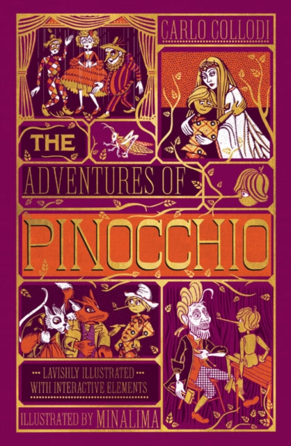 Adventures of Pinocchio, The [Ilustrated with Interactive Elements]-9780062905277
