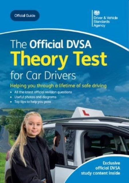 The Official DVSA Theory Test for Car Drivers 2024 : DVSA Theory Test Cars 2024 new ed-9780115541247