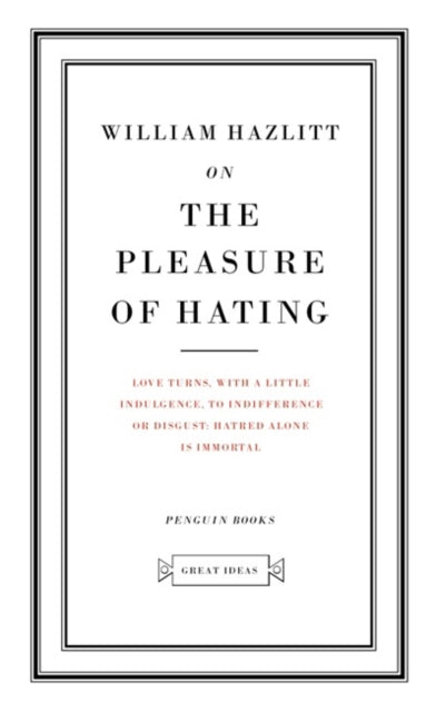 On the Pleasure of Hating-9780141018928