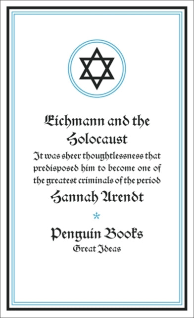 Eichmann and the Holocaust-9780141024004