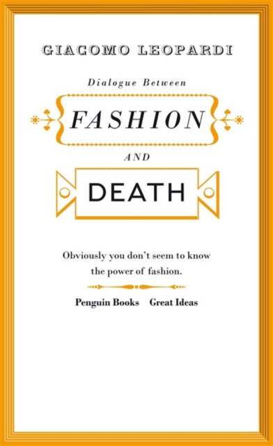 Dialogue between Fashion and Death-9780141192550