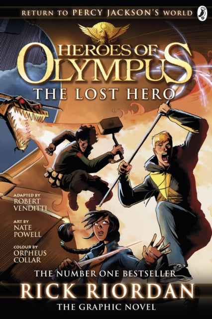 The Lost Hero: The Graphic Novel (Heroes of Olympus Book 1)-9780141359984
