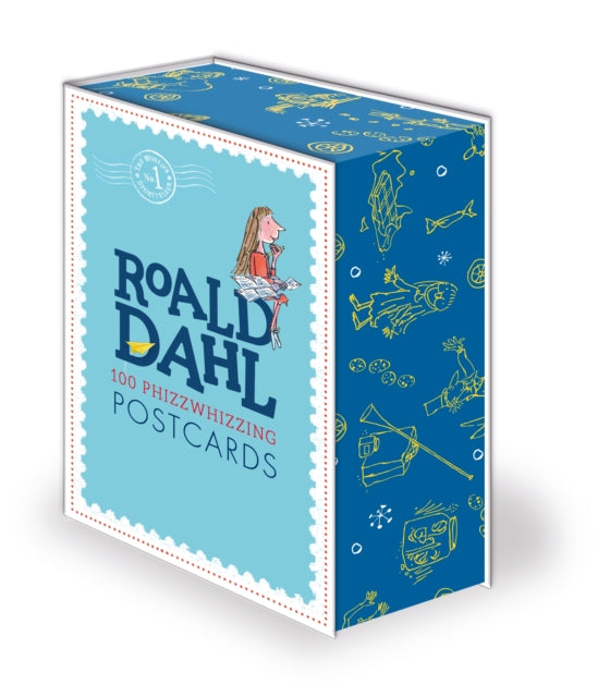 Roald Dahl 100 Phizz-Whizzing Postcards-9780141371221