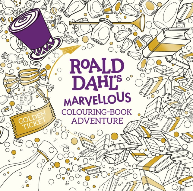 Roald Dahl's Marvellous Colouring-Book Adventure-9780141373546