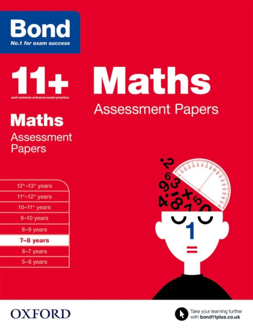 Bond 11+: Maths: Assessment Papers : 7-8 years-9780192740120