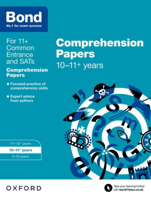 Bond 11+: English: Comprehension Papers: Ready for the 2024 exam : 10-11+ years-9780192742346