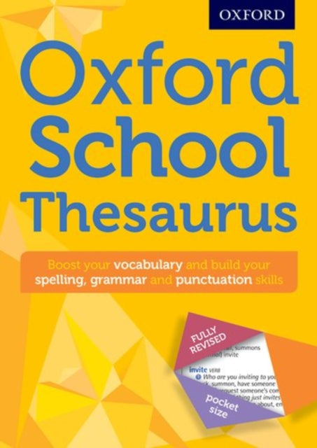 Oxford School Thesaurus-9780192747112