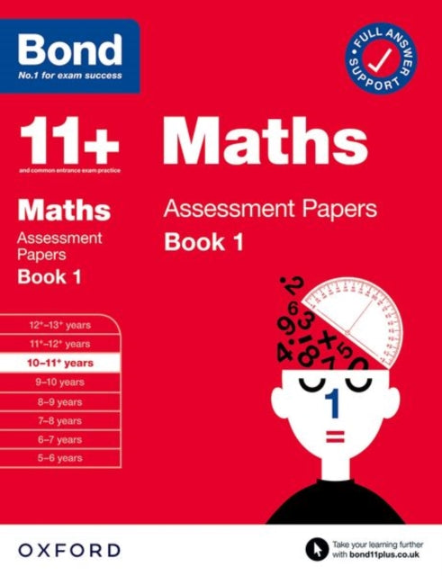 Bond 11+: Bond 11+ Maths Assessment Papers 10-11 yrs Book 1-9780192776419