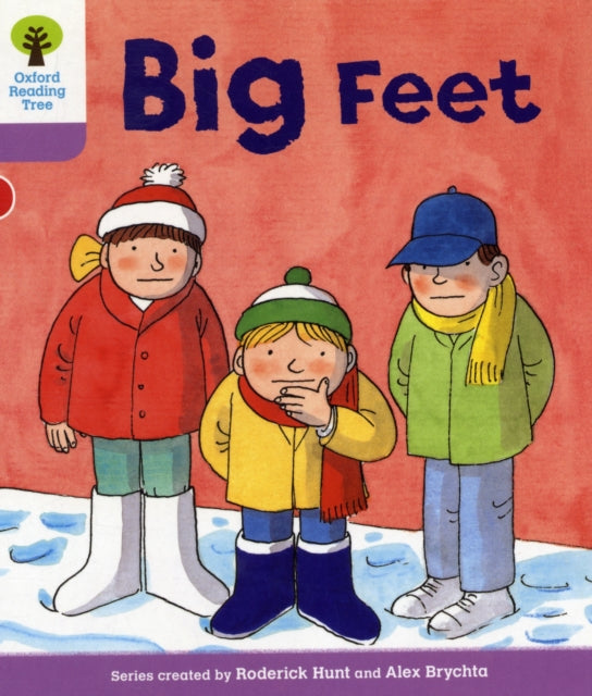 Oxford Reading Tree: Level 1+: First Sentences: Big Feet-9780198480655