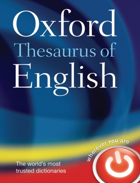 Oxford Thesaurus of English-9780199560813