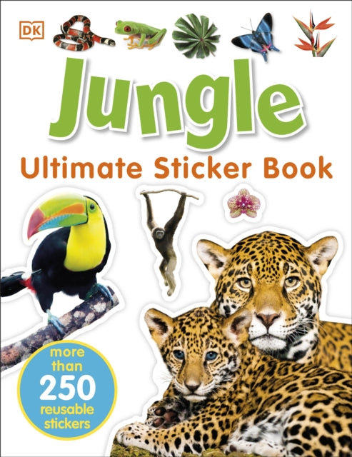 Jungle Ultimate Sticker Book-9780241283011