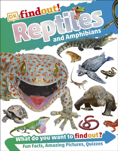 DKfindout! Reptiles and Amphibians-9780241285015