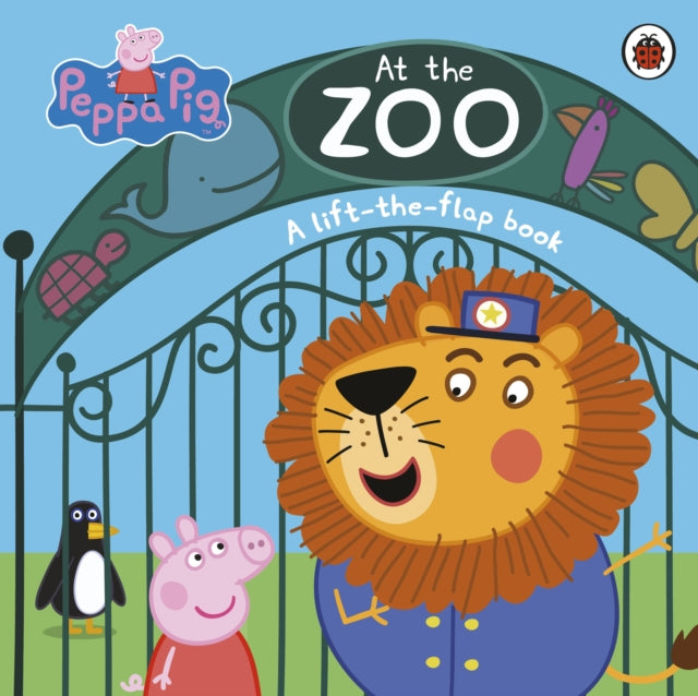 Peppa Pig: At the Zoo : A Lift-the-Flap Book-9780241335918