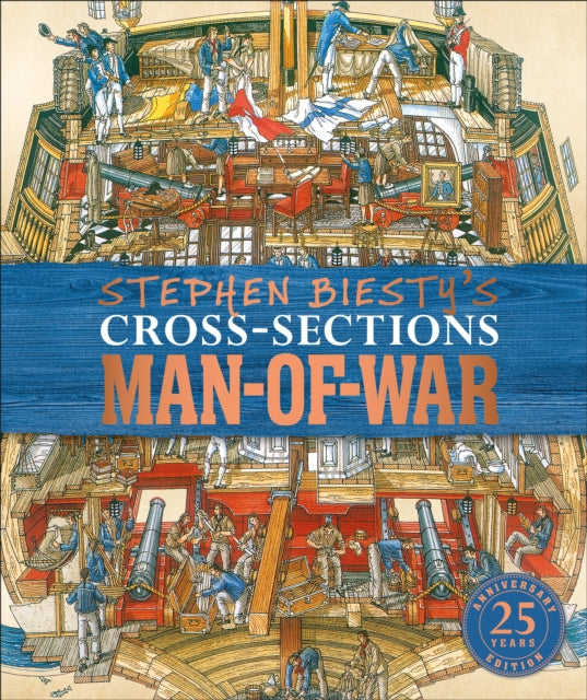 Stephen Biesty's Cross-Sections Man-of-War-9780241379776
