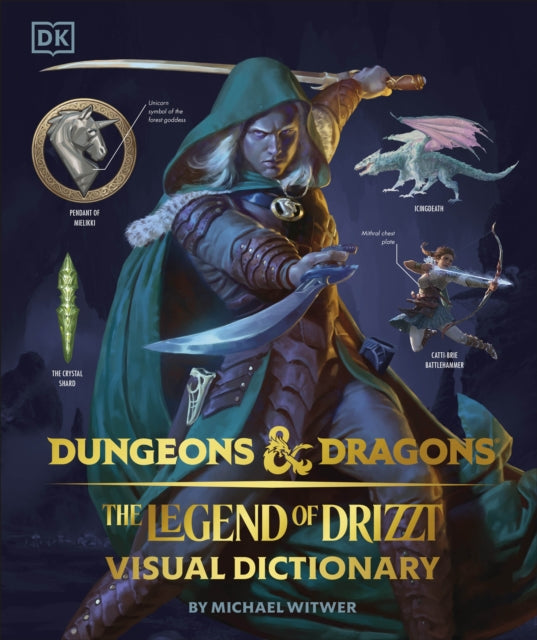 Dungeons & Dragons The Legend of Drizzt Visual Dictionary-9780241409411