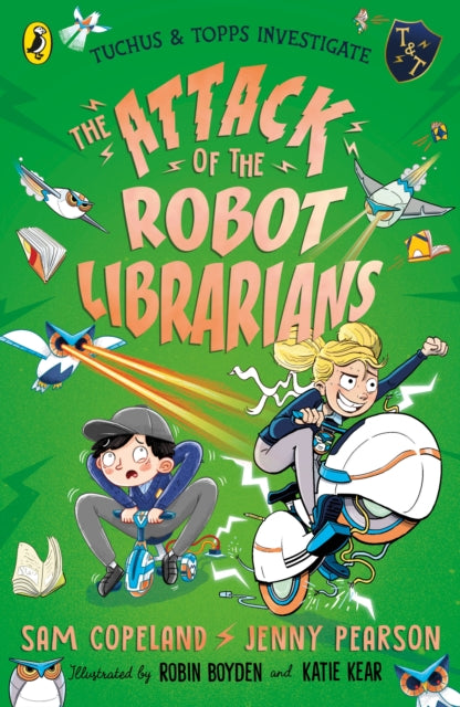 The Attack of the Robot Librarians-9780241527054