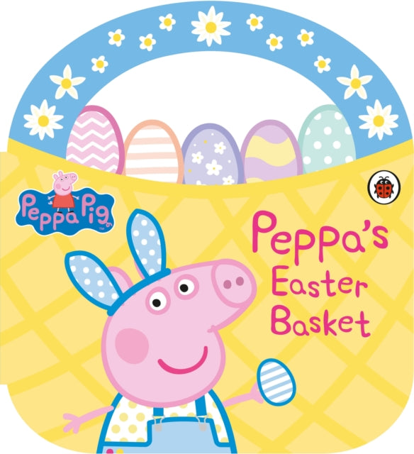 Peppa Pig: Peppa's Easter Basket Shaped Board Book-9780241543467