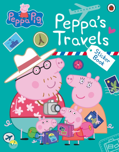 Peppa Pig: Peppa's Travels : Sticker Scenes Book-9780241606810