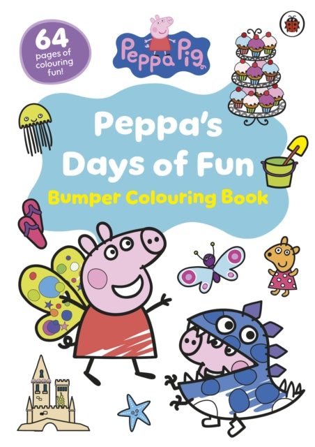 Peppa Pig: Peppa’s Days of Fun Bumper Colouring Book-9780241720547