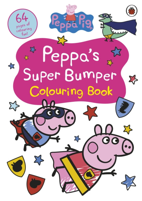 Peppa Pig: Peppa’s Super Bumper Colouring Book-9780241721797