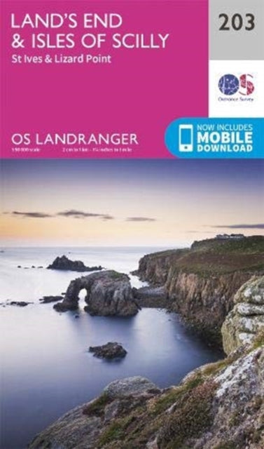 Land's End & Isles of Scilly : St Ives & Lizard Point : 203-9780319263952