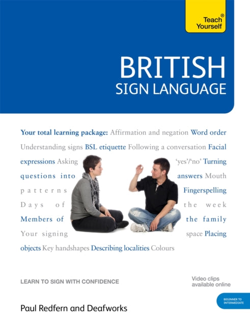 British Sign Language: Teach Yourself : Book and DVD Pack-9780340991329