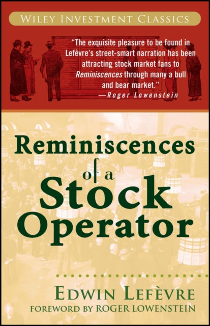 Reminiscences of a Stock Operator-9780471770886