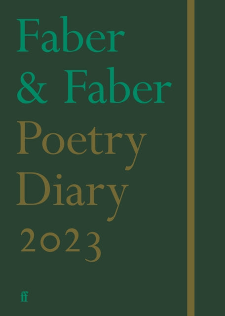 Faber Poetry Diary 2023-9780571376650