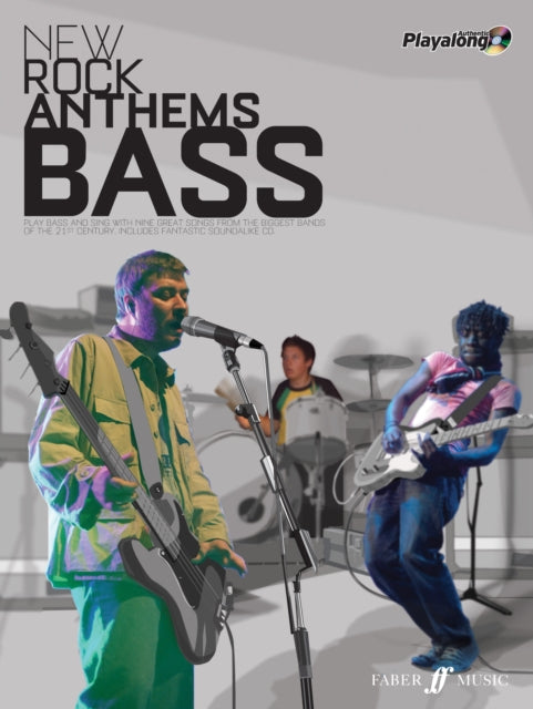 New Rock Anthems Authentic Bass Playalong-9780571525249