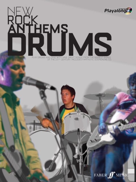 New Rock Anthems Authentic Drums Playalong-9780571525256