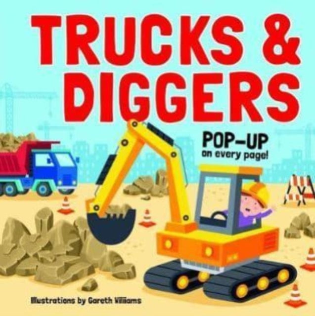 Pop Up Book - Trucks and Diggers-9780655213383