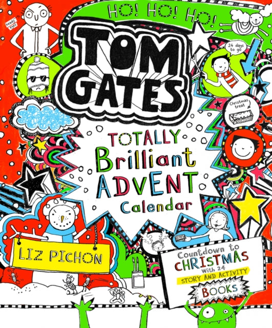 Tom Gates Advent Calendar Book Collection-9780702318269