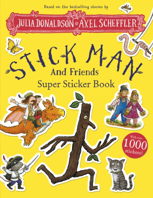 Stick Man and Friends Super Sticker Book-9780702331237